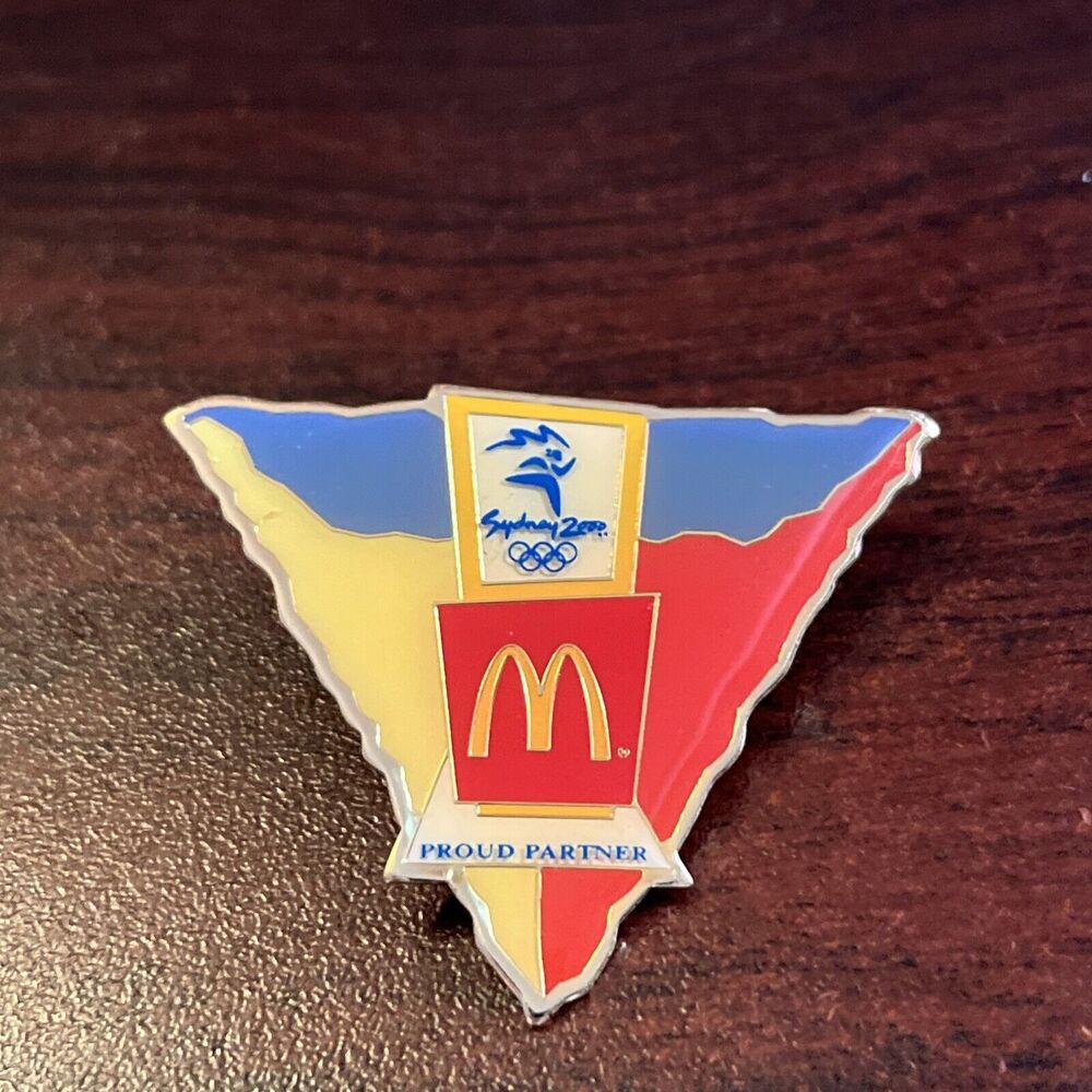 McDonald’s‎ 2000 Sydney Olympics Australia Proud Partner Employee Pin
